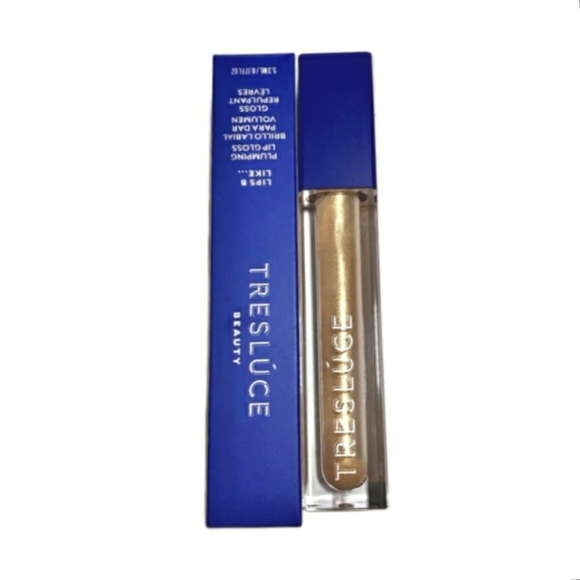 TRESLUCE Lips B Like Plumping Lip Gloss in Dazzling (Champagne) *BNIB - Picture 3 of 14
